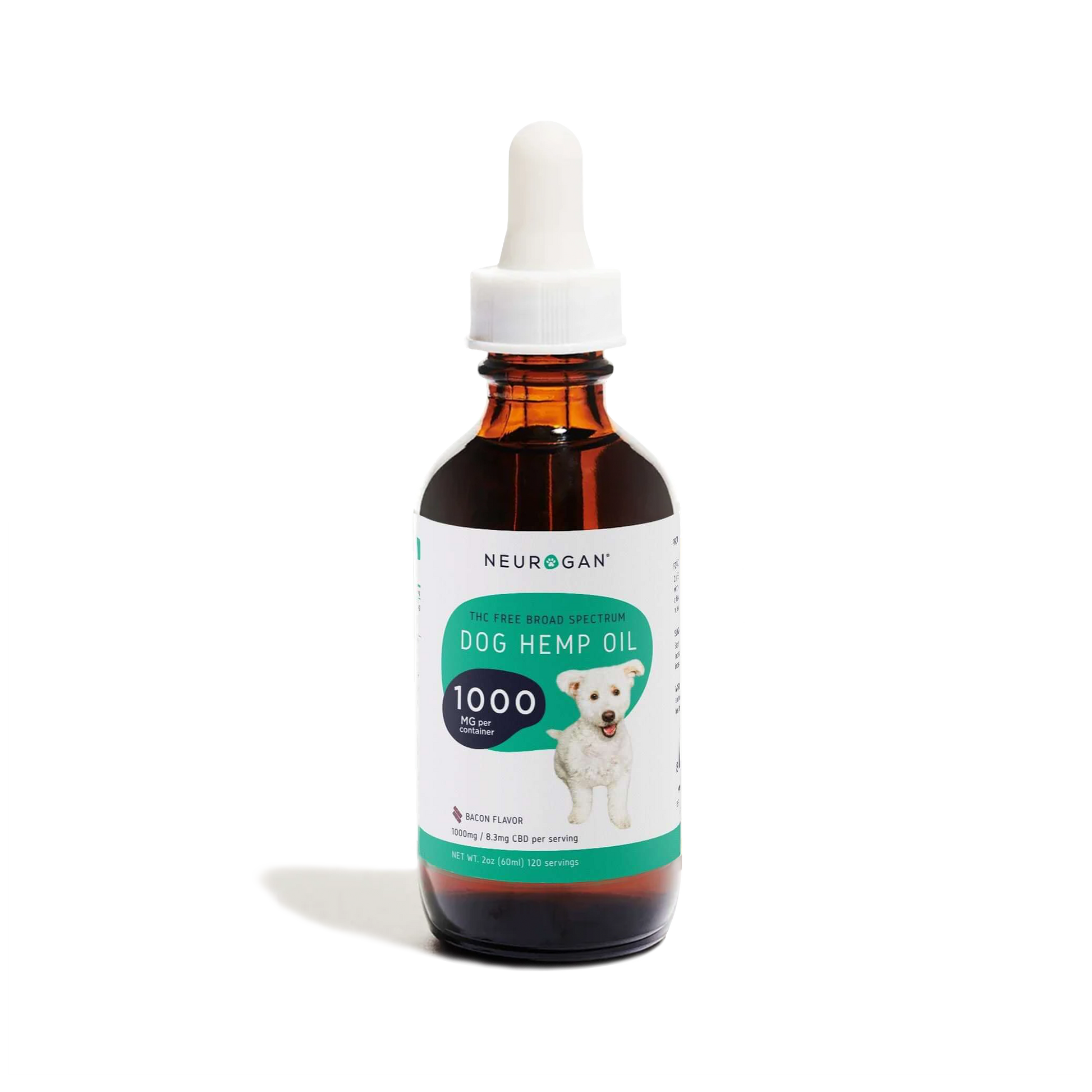 Bacon Flavored CBD Oil for Dogs - Neurogan Pets